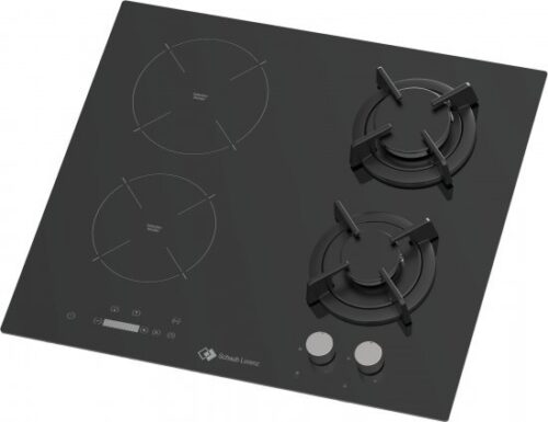 כיריים היברידיות 2 להבות גז + 2 משטחי חימום אינדוקציה Schaub Lorenz i6008