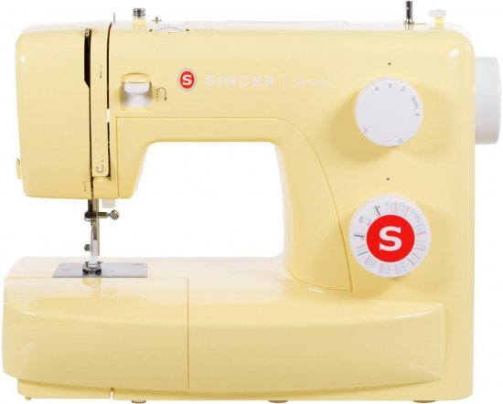 מכונת תפירה ביתית Simple 3223 מבית Singer - צבע צהוב