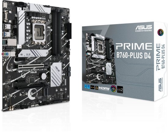 לוח אם ASUS Prime B760-PLUS D4 Intel LGA1700 B760 DDR4