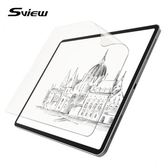 248153_b_1.jpg מגן מסך קדמי Sview Paper Texture בתחושת נייר ל- Apple iPad 10.9 Inch 2022 / iPad 11 Inch (A16) 2025