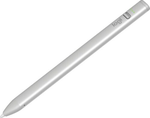 עט דיגיטלי Logitech Crayon עם טעינת USB-C למכשירי Apple iPad - כסוף