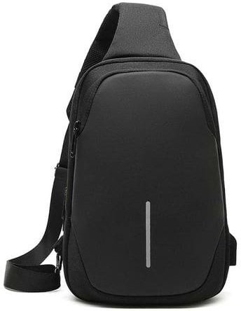 תיק כתף עסקי למכשיר בגודל 10 אינץ’ דגם Aria מבית Camel Mountain - צבע שחור