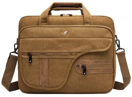 249821_b_1.jpg תיק מנהלים למחשב נייד בגודל 15.6 אינץ' דגם Studio מבית Camel Mountain - צבע בז'