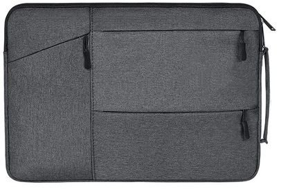 נרתיק למחשב נייד בגודל 15.6 אינץ' דגם Generic Premium מבית Camel Mountain - צבע אפור כהה