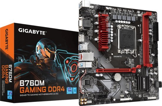 לוח אם GIGABYTE B760M GAMING DDR4 LGA1700