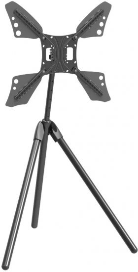 מעמד ריצפתי למסכי טלוויזיה עם הטייה וכוונון גובה במידות ''83-''13 מבית Barkan