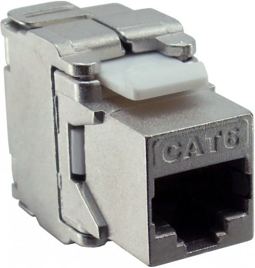 שקע קיסטון Luggar CAT6 STP Toolless