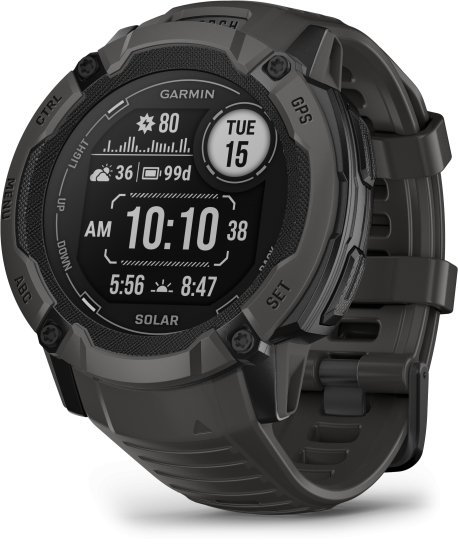 257905_b_1.jpg שעון חכם Garmin Instinct 2X Solar 50mm Rugged GPS - צבע גרפיט - כולל ממשק מלא בעברית - שנתיים אחריות יבואן רשמי על ידי רונלייט