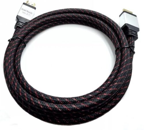 263200_b_1.jpg כבל HDMI לחיבור 2.1Ver FHD HDR 8K@60Hz / 4K@120Hz HDMI באורך 5 מטר מבית Gold Touch