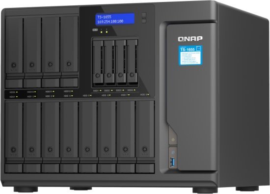 שרת אחסון NAS ללא כוננים QNAP TS-1655-8G 16-Bay 8GB