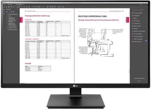 מסך מחשב גיימינג ''LG 27BN65QP-B LED QHD IPS 27