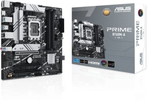 לוח אם ASUS PRIME B760M-A-CSM Intel LGA1700 B760 DDR5