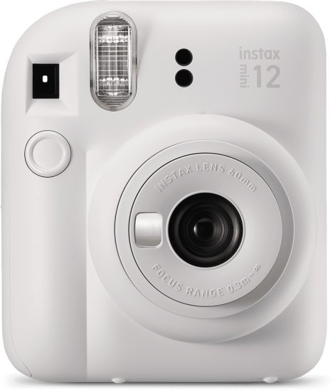 מצלמת אינסטנט Fujifilm instax Mini 12 - צבע לבן