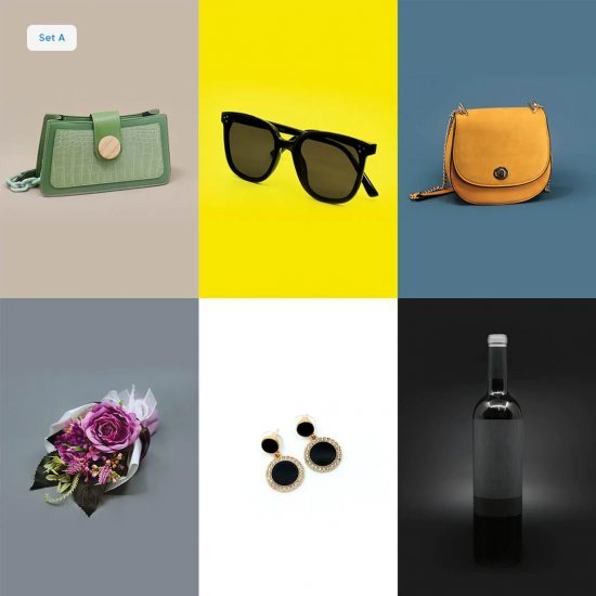 ערכת רקעים עבור סטודיו תאורה Foldio2 Plus מבית OrangeMonkie