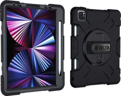 266833_b_1.jpg כיסוי / נרתיק קומבו מבית Velox ל- Apple iPad Pro 11 Inch 2018/2020 / 2021/2022 / iPad Air 10.9 2020/2022 / iPad Air 11 Inch M2 / M3 צבע שחור