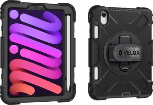 266852_b_1.jpg כיסוי / נרתיק קומבו מבית Velox ל- Apple iPad Mini 8.3 Inch 2021 / iPad mini 8.3 inch (A17 Pro) 2024 - צבע שחור