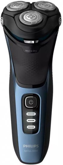 מכונת גילוח חשמלית נטענת Philips Series 3000 Wet&Dry S3232 / 52