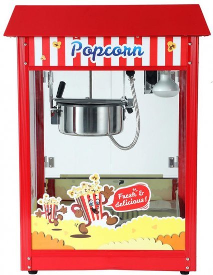 מכונות פופקורן מקצועית Typhoon Retro מבית החוויה