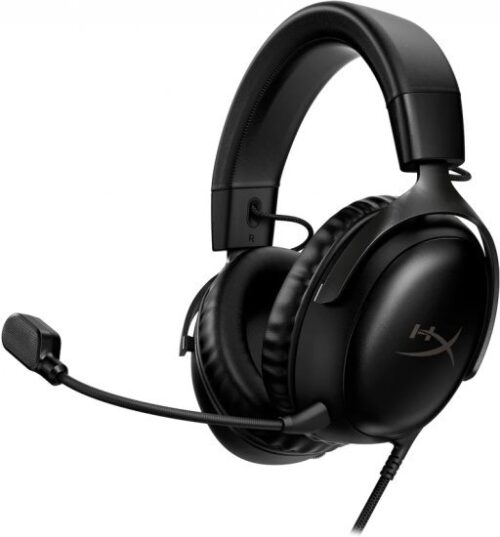 אוזניות גיימינג HyperX Cloud III - צבע שחור