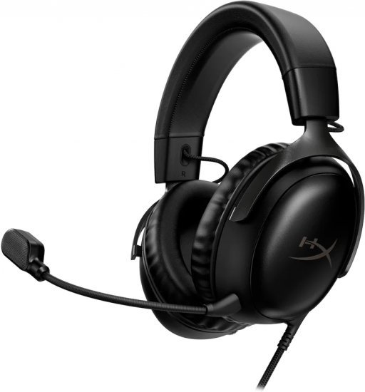 אוזניות גיימינג HyperX Cloud III - צבע שחור