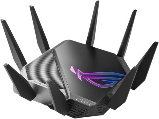 269403_b_1.jpg ראוטר גיימינג ASUS ROG Rapture GT-AXE11000 Tri-Band WiFi 6E (802.11ax)