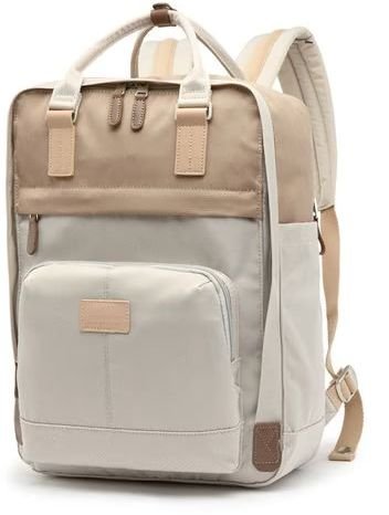 269488_b_1.jpg תיק גב למחשב נייד בגודל 16 אינץ’ דגם NX Doughnut Kiara DLX מבית Camel Mountain - צבע Parline Latte