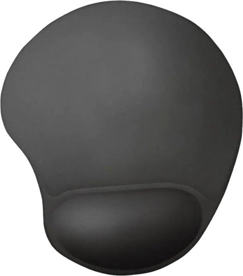 משטח ג'ל ארוגונמי לעכבר 220X240 מ''מ GEL-220B מבית GPlus - צבע שחור