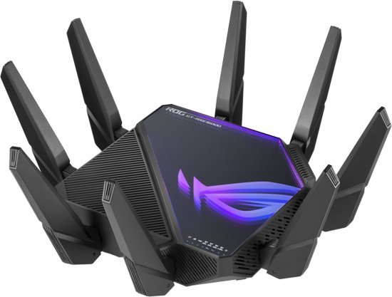 ראוטר גיימינג ASUS ROG Rapture GT-AXE16000 Quad-Band WiFi 6E (802.11ax)