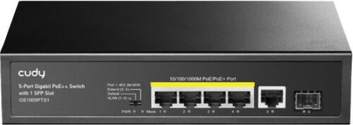 מתג Cudy 5-Port Gigabit PoE Ethernet Gigabit GS1005PTS1