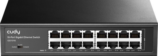 מתג Cudy 16-Port Gigabit 10/100 / 1000Mbps Ethernet Gigabit GS1016