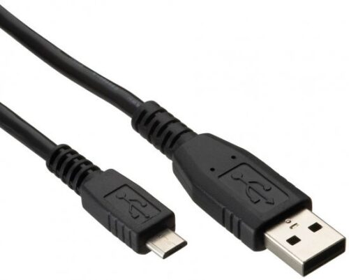 כבל מחיבור USB 2.0 לחיבור Micro USB באורך 1 מטר