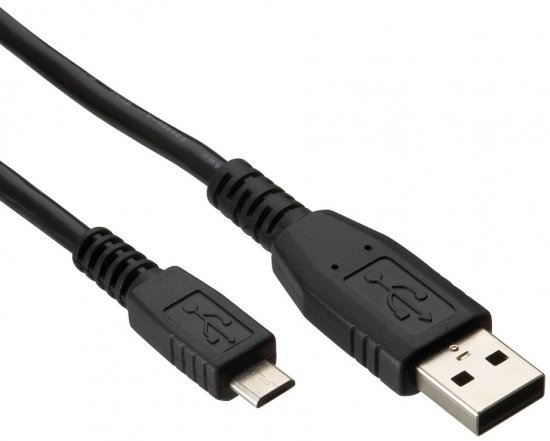 כבל מחיבור USB 2.0 לחיבור Micro USB באורך 1 מטר