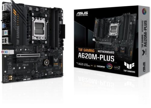 לוח אם ASUS TUF GAMING A620M-PLUS AMD AM5 A620 DDR5