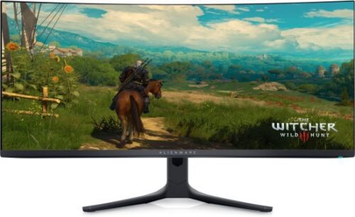 מסך מחשב גיימינג קעור Dell Alienware AW3423DWF WQHD QD-OLED 34.18 Inch 165Hz