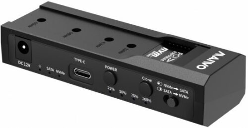 273791_b_1.jpg תחנת עגינה ושכפול לכוננים ''MAIWO K10635N type C 10Gbps to dual bay HDD / NVMe M.2 SSD 3.5'' / 2.5