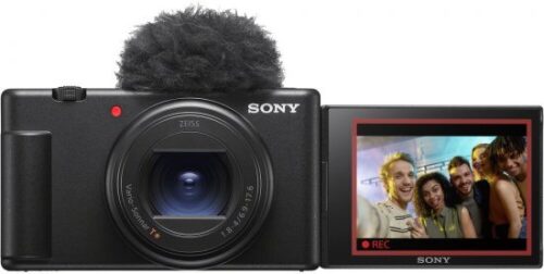 מצלמה דיגיטלית קומפקטית לוולוגינג Sony ZV-1 II 20.1MP - שחור דגם ZV-1M2BDI