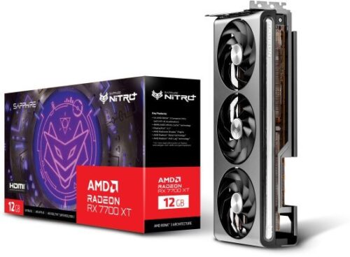 כרטיס מסך Sapphire Radeon RX 7700 XT NITRO+ OC 12GB GDDR6