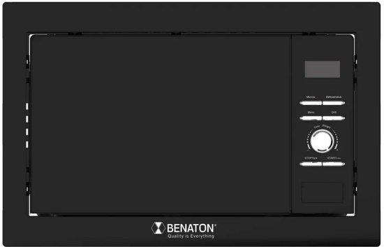 מיקרוגל דיגיטלי בנוי 30 ליטר מבית Benaton - צבע שחור