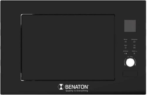 מיקרוגל דיגיטלי בנוי 25 ליטר מבית Benaton - צבע שחור