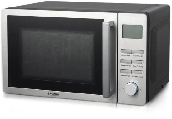 מיקרוגל דיגיטלי 23 ליטר מבית Benaton - צבע כסוף