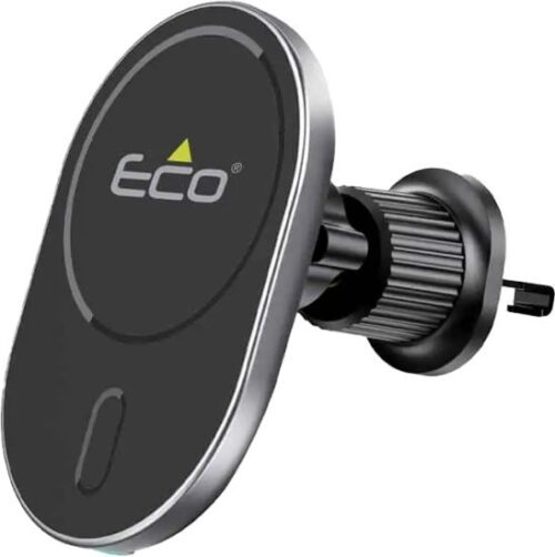 מטען מגנטי אלחוטי לרכב Eco 15W - צבע שחור