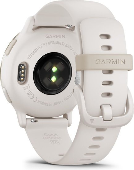 279911_b_1.jpg שעון חכם Garmin Vivoactive 5 - רצועה בצבע שנהב עם מסגרת בצבע Cream Gold Aluminum - כולל תמיכה מלאה בעברית - שנתיים אחריות יבואן רשמי על ידי רונלייט