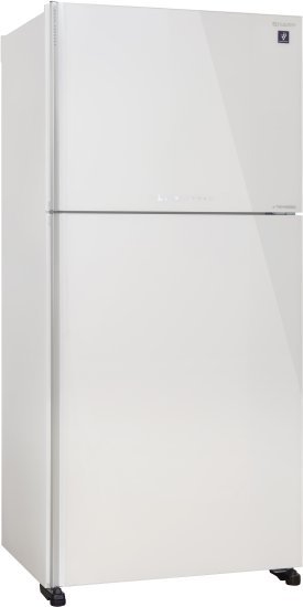 מקרר 2 דלתות מקפיא עליון 604 ליטר Sharp SJ-GTR820G - זכוכית לבנה