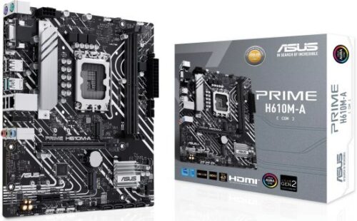 לוח אם ASUS PRIME H610M-A-CSM LGA1700 Intel H610 DDR5