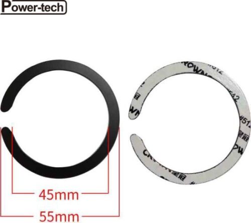 281767_b_1.jpg סט לוחיות מגנטיות למתקן תליה ברכב עם תאימות Magsafe מבית Power-Tech