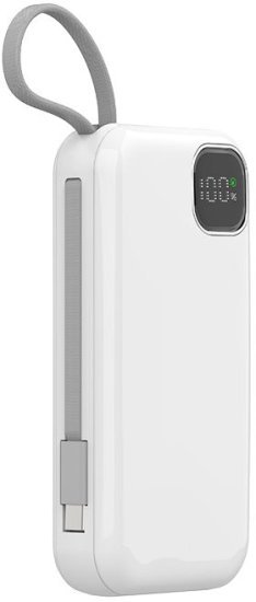 סוללת גיבוי 65W 20,000mAh דגם E32B מבית Qliq - צבע לבן