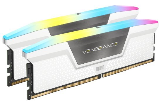זיכרון למחשב Corsair Vengeance 2x16GB DDR5 6000MHz CL36 - בצבע לבן