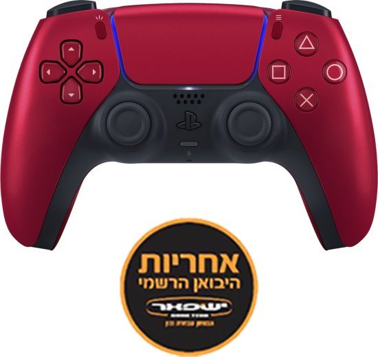 282798_b_1.jpg בקר משחק אלחוטי Sony PlayStation DualSense PS5 - צבע אדום מטאלי - אחריות יבואן רשמי ישפאר