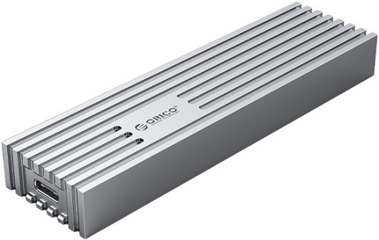 מארז SSD חיצוני ORICO USB 3.2 Type-C 6Gbps M.2 NGFF - בצבע כסוף