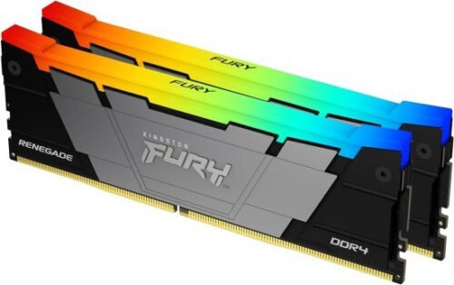זכרון למחשב Kingston FURY RENEGADE RGB 2x16GB DDR4 3600MHz CL16